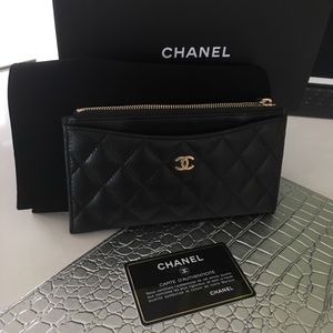 Black Caviar Chanel Wallet